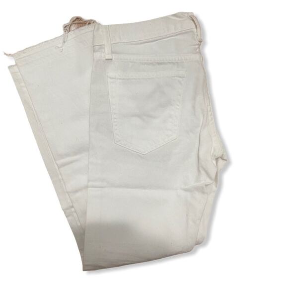 RAG & BONE Women's Aged Release White Raw Hem Skinny Jeans Sz 25 - Picture 5 of 8